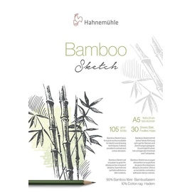 HAHNEMUEHLE Hahnemühle Skizzenblock Bamboo A5, 105 g/m2,