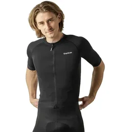 GripGrab PACR Kurzarmtrikot schwarz - L