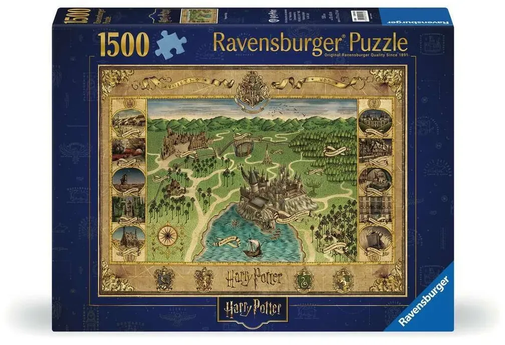 Ravensburger Spiel Hogwarts Map