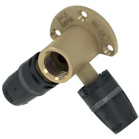 TECE TECElogo-Push Doppelwandscheibe Siliziumbronze