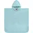 Normani Kinder Baumwoll Badeponcho Manama in Hellblau | Gr.: 75 x 75 cm