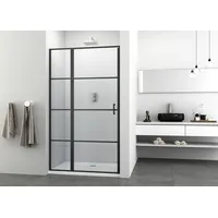 SANOTECHNIK Dusch-Pendeltür »Elite Black«, 98-100 cm Breite