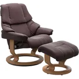 Stressless Stressless® Relaxsessel »Reno«, mit Classic Base, Größe S, M & L, Gestell Eiche