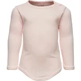 hummel Ella langarm Baby-Strampler mauve chalk 62