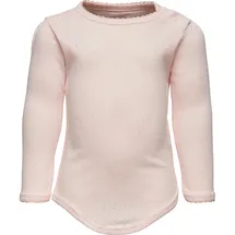 hummel Ella langarm Baby-Strampler mauve chalk 62