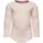 hummel Ella langarm Baby-Strampler mauve chalk 62