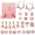 luxuskollektion Adventskalender Mädchen 2024 DIY Schmuck Bastelset 24 Tage Geschenk