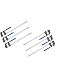 Vago-Tools 6x Schraubzwinge 300 x 120 mm Klemmzwinge Schnellspannzwinge Zwingen