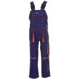 Planam Latzhose marine/orange 98