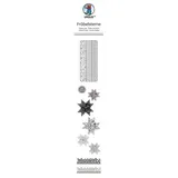 Ursus 34740000 - Papierstreifen für Fröbelsterne, schwarz / weiß, aus hochwertigem Bastelpapier, 60 Streifen in 2 verschiedenen Größen für ca. 15 Sterne, Bastelklassiker zur Weihnachtszeit