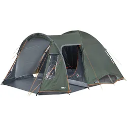 High Peak Kuppelzelt »Zelt Tessin 4.1«, 4 Personen High Peak dunkelgrün