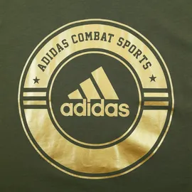 adidas Hoodie Combat Sports grün/Gold XS