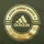 adidas Hoodie Combat Sports grün/Gold XS