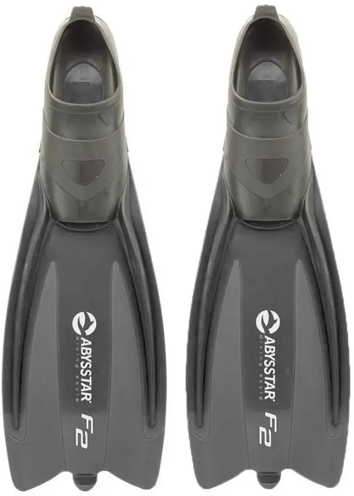 Abysstar F2 Tauchflossen - Black - EU 36-37