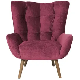 Soho Polstersessel Jolyn ¦ rot ¦ Maße (cm): B: 87 H: 100 T: 86.0