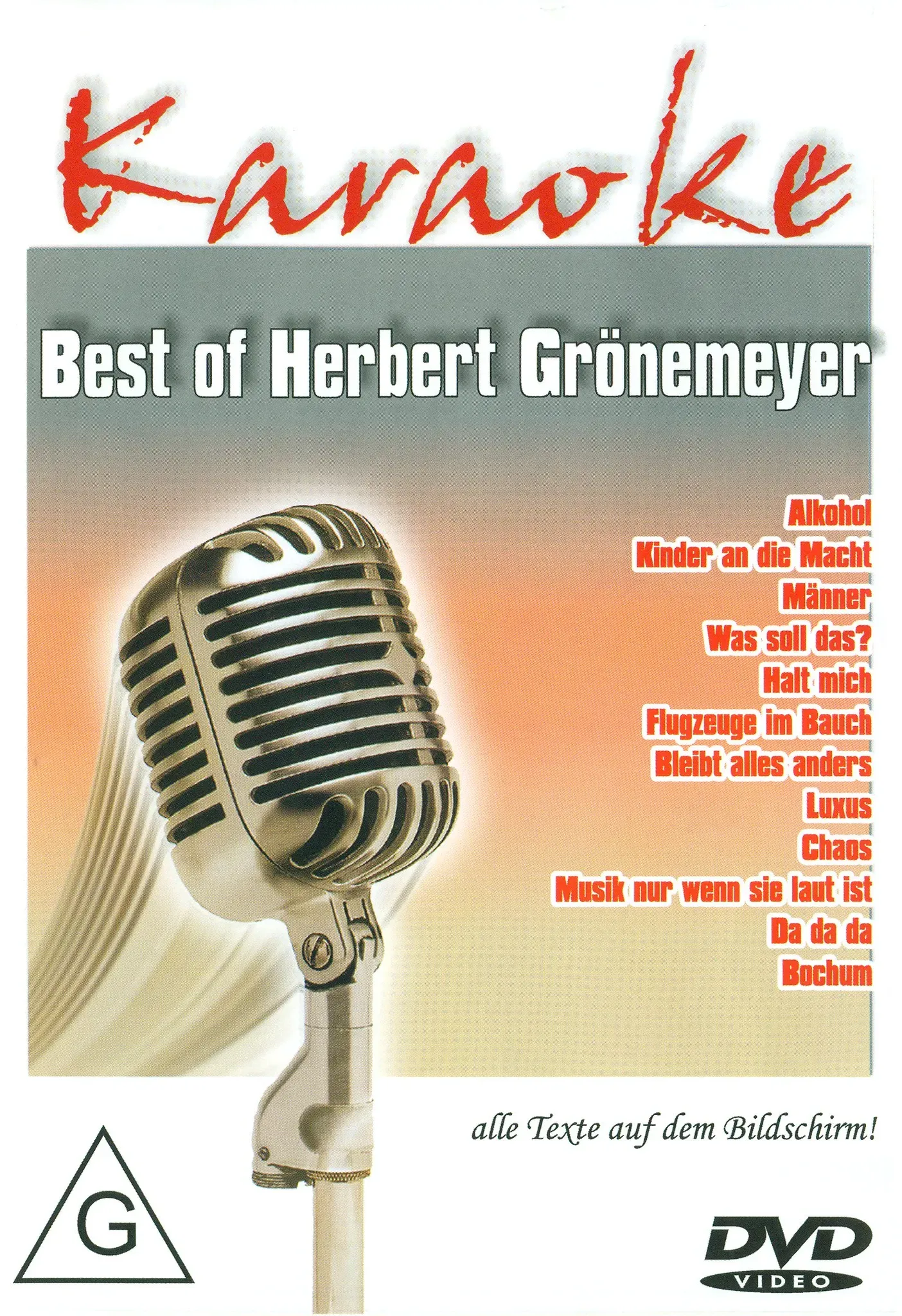 Karaoke - Best of Herbert Grönemeyer (Neu differenzbesteuert)