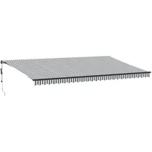 vidaXL Markise 600 x 300 cm weiß