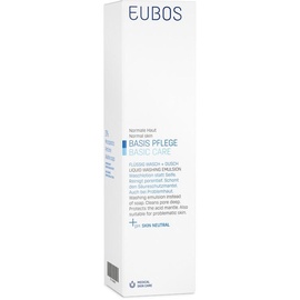 Eubos Basispflege Flüssig Wasch + Dusch Blau Emulsion 400 ml