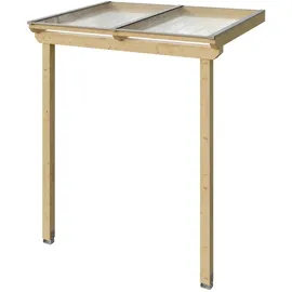 SKANHOLZ Vordach Anklam 2 220 x 174 cm beige