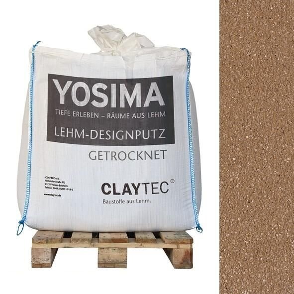 CLAYTEC YOSIMA Lehm-Designputz BR 0 - 500 kg BigBag