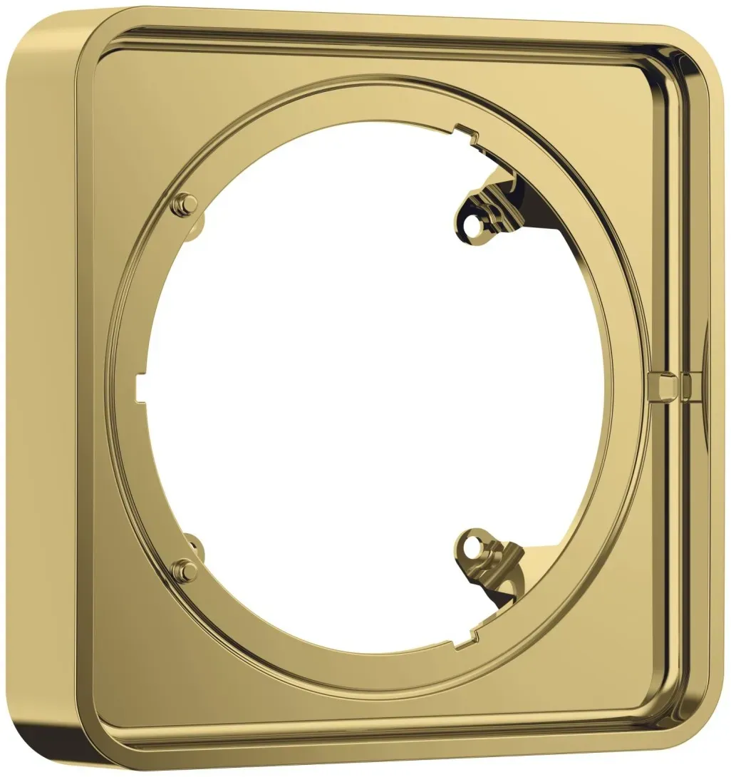 Hansgrohe Verlängerungsrosette AXOR ShowerSelect ID softsquare 22 mm polished gold optic , 1364399 13643990