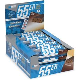 Frey Nutrition 55er Display Schoko-Crisp Riegel 20 x 50 g
