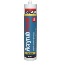 SOUDAL Acryrub Pro-W grau, Dichtstoff 310ml