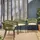 sweeek Santos Gartensessel 59 x 79 x 79 cm khaki/beige 4 St.