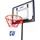 Prosport Basketballkorb Kinder Schwarz 160 -210 cm