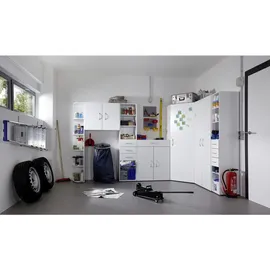 WIMEX Drehtürenschrank Multiraumkonzept 80 x 185 x 54 cm Weiß