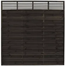 Andrewex Sichtschutzzaun Wien 180 x 180 cm Kiefer grau