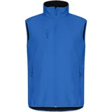 New Wave CLIQUE Classic Softshell Weste - royalblau M