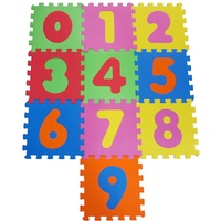 KNORRTOYS Puzzlematte Zahlen 0-9 10-tlg. 21001