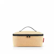 Reisenthel coolerbag M pocket raffia black