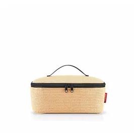 Reisenthel coolerbag M pocket raffia black