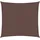 vidaXL Sonnensegel Oxford-Gewebe Quadratisch 2,5x2,5 m Braun