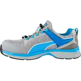 PUMA® Sicherheitsschuh XCITE GREY LOW S1P ESD HRO SRC, grau/blau, Größe 42