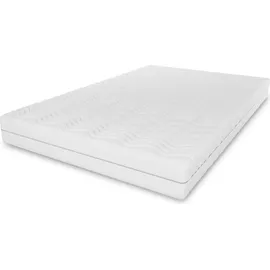 marpur Matratzentopper mit Massageschicht 200 x 200 cm Weiß