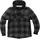 West Coast Choppers Hell Bent Flannel Jacke Anthrazit/Schwarz 3XL
