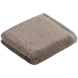 VOSSEN Vegan Life Handtuch 50 x 100 cm pepplestone