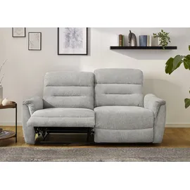 Jockenhöfer Couch Polyester 3-Sitzer Grau
