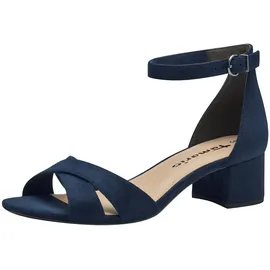 TAMARIS Blockabsatz-Sandalette Damen Blau 37