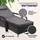 CASARIA Sonnenliege 90 x 43 x 165 cm Schwarz/Anthrazit