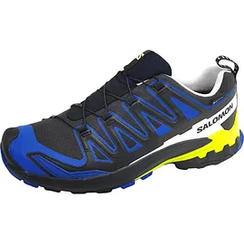 Salomon XA Pro 3D V9 Gore-Tex Black/Surf The Web/Safety Yellow UK 11,5 - Blau - 46,5