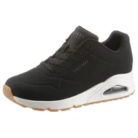 SKECHERS Uno - Stand On Air Schwarz / Weiß 42