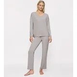 Triumph Pyjama Timeless Sensuality grau S (38)