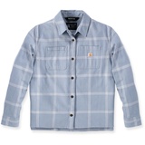 CARHARTT Langarmshirt Flannel in hellblau | Gr.: XS