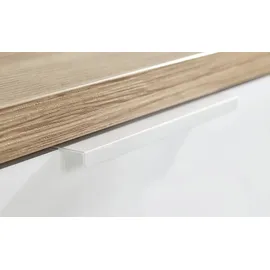 Composad Schuhschrank Mundi Lack / Hochglanz Weiß, Braun Weiß Eiche