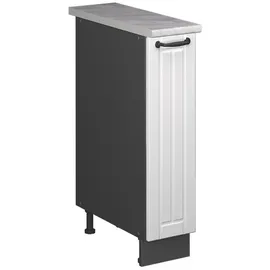 Vicco Apothekerschrank Fame-Line 20 x 60 x 82 cm Weiß
