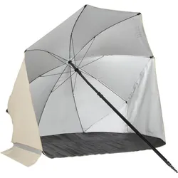 Strandschirm – Windschutz – 180 cm – Beige grau 2-3 PERSONEN